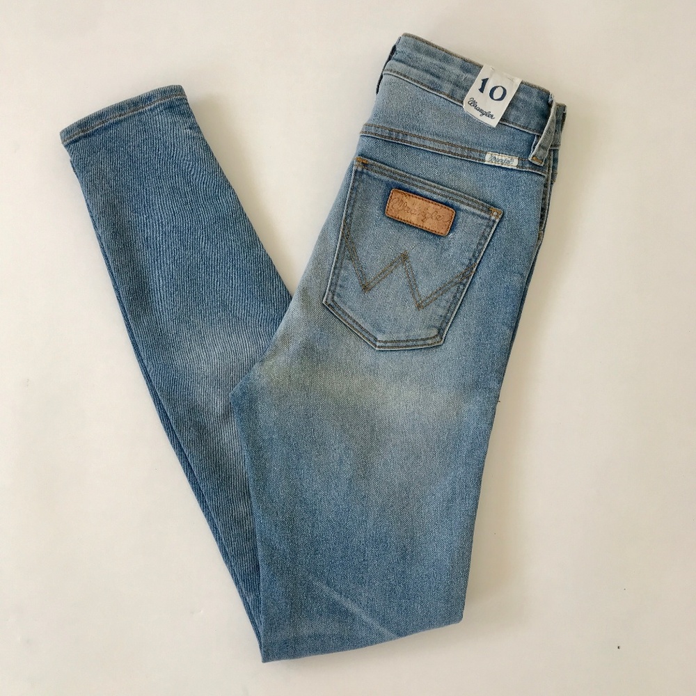 Wrangler Light Blue Skinny Jeans